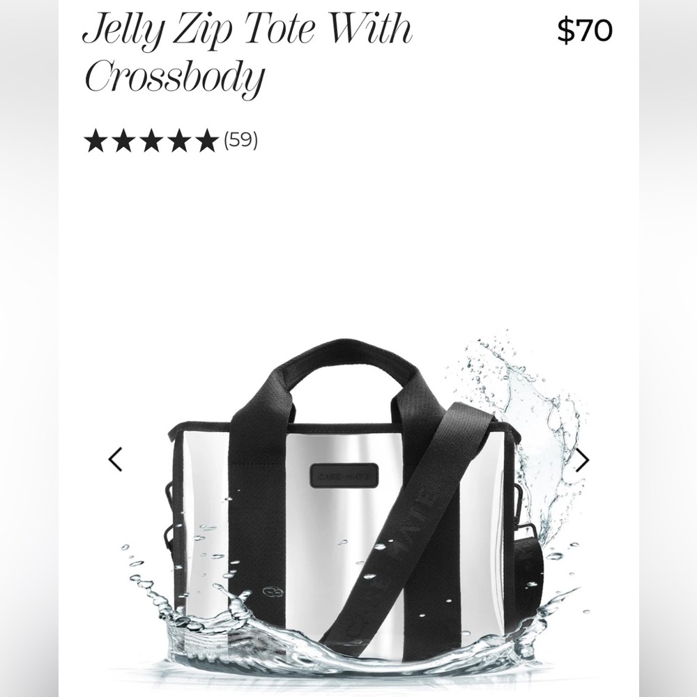 Case Mate Jelly Zip Tote